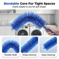📢📢30% OFF !! ⏰360° All-Around Flexible Fan Cleaning Brush
