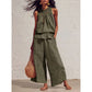 📢📢40% OFF !! ⏰ Women’s Ruffled Two-Piece Set – Smocked Neck, Relaxed Fit, Vacation Style 🌺
