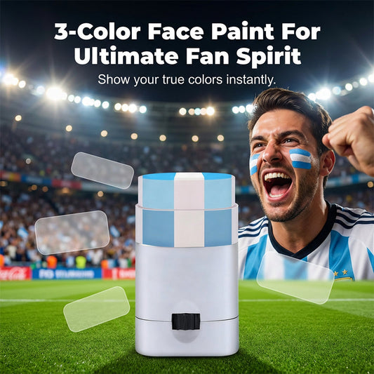📢📢33% OFF !! ⏰National Flag Face Paint Stick for Sports Fans