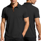 Men's Casual Short Sleeve Collared Shirt