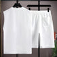 Men’s Minimalist Crew Neck Tank & Shorts Set