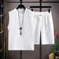 Men’s Minimalist Crew Neck Tank & Shorts Set