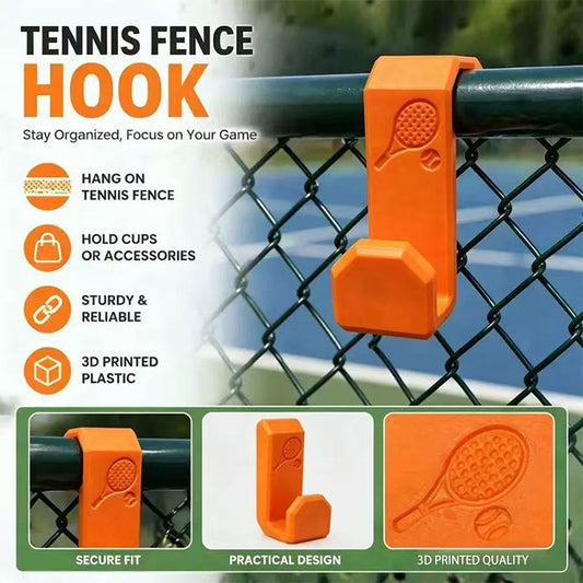 📢📢 BUY 1 GET 1 FREE ⏰Heavy-Duty Plastic Tennis Fence Hook
