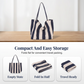 📢📢30% OFF !! ⏰ Classic Vertical Stripe Beach & Shopping Tote👜