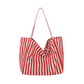 📢📢30% OFF !! ⏰ Classic Vertical Stripe Beach & Shopping Tote👜