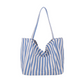 📢📢30% OFF !! ⏰ Classic Vertical Stripe Beach & Shopping Tote👜