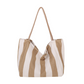 📢📢30% OFF !! ⏰ Classic Vertical Stripe Beach & Shopping Tote👜