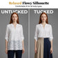 📢📢30% OFF !! ⏰Women's Lace Panel V-Neck Blouse