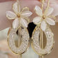 📢📢33% OFF !! ⏰Elegant Flower Tassel Dangle Earrings