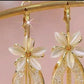 📢📢33% OFF !! ⏰Elegant Flower Tassel Dangle Earrings