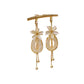 📢📢33% OFF !! ⏰Elegant Flower Tassel Dangle Earrings