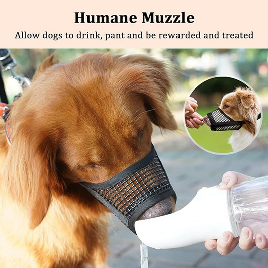 📢📢33% OFF !! ⏰Breathable Mesh Dog Muzzle for Small Breeds