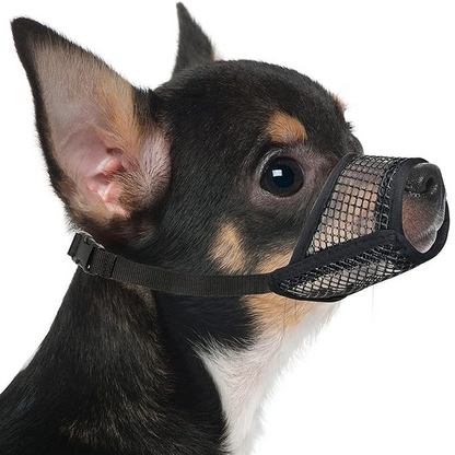 📢📢33% OFF !! ⏰Breathable Mesh Dog Muzzle for Small Breeds