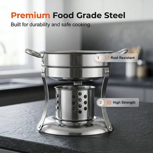 📢📢40% OFF !! ⏰Portable Alcohol Stove for Camping & Hot Pot