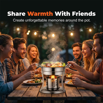 📢📢40% OFF !! ⏰Portable Alcohol Stove for Camping & Hot Pot