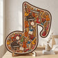📢📢40% OFF !! ⏰Wooden Musical Note Jigsaw Puzzle🎶🧩