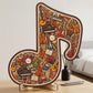 📢📢40% OFF !! ⏰Wooden Musical Note Jigsaw Puzzle🎶🧩