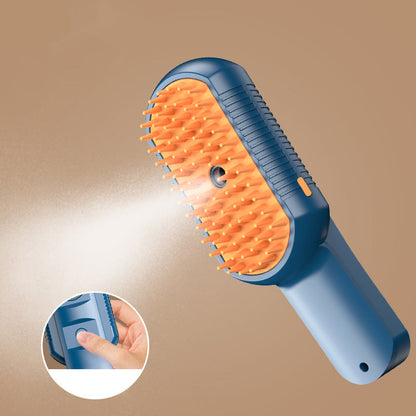 📢📢50% OFF !! ⏰Rechargeable Pet Spray Massage Comb🐱🐶
