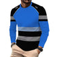 📢📢40% OFF !! ⏰Men's Printed Round-neck Long-sleeve Shirt
