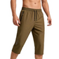 Men's Quick-Dry 3/4 Capri Jogger Pants