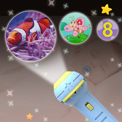 📢📢40% OFF !! ⏰Children's Projector Flashlight Toys