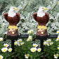 📢📢30% OFF !! ⏰Outdoor Eagle Design Solar Powered Garden Stake Light