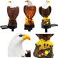 📢📢30% OFF !! ⏰Outdoor Eagle Design Solar Powered Garden Stake Light