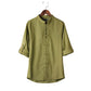 📢📢40% OFF !! ⏰Men's Casual Linen Mandarin Collar Shirt