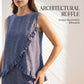 📢📢40% OFF !! ⏰Summer Sleeveless Blouse and Ruffle Hem Pants Set