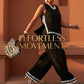 📢📢40% OFF !! ⏰ Women’s Sleeveless Top & Wide-Leg Pants Suit – Lace Trim, Flowy, 2-Piece 🌸