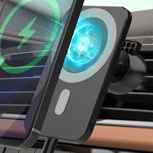 📢FLASH SALE !⏰50% OFF !! ⏰15W Fast-charging Car Magnetic Wireless Charger
