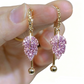 📢📢33% OFF !! ⏰Full Diamond Maple Leaf Earrings