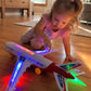 📢📢50% OFF !! ⏰ Electric Toy Plane with Sound & Lights – Auto-Bounce, Realistic, Fun 💫