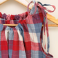 📢📢40% OFF !! ⏰Women's Plaid Tie-Shoulder Sleeveless Top