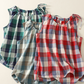 📢📢40% OFF !! ⏰Women's Plaid Tie-Shoulder Sleeveless Top