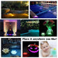 📢📢40% OFF !! ⏰ Submersible LED Pool Lights (RF Remote Control)