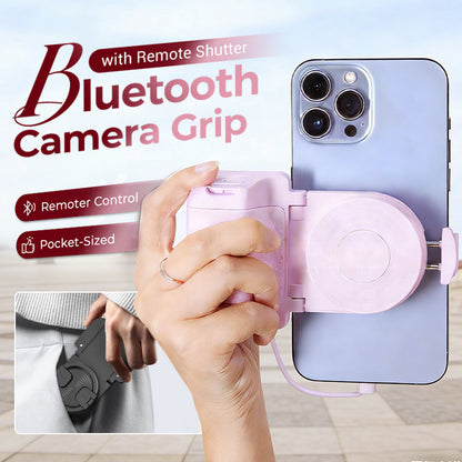 📢📢30% OFF !! ⏰Bluetooth Camera Grip with Remote Shutter