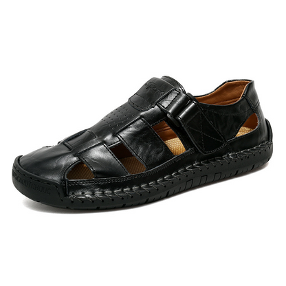 📢📢30% OFF !! ⏰Men's Breathable Closed-Toe Beach Sandals