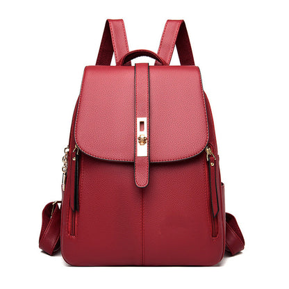 Women PU Leather Backpack Fashion Shoulder Bag for Travel✈️ Free shipping