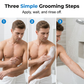 📢📢BUY 1 get 1 free !! ⏰ Men's Gentle Hair Removal Cream – No Razor, No Pain, No Irritation | Smooth in 5 Mins ⏱️✨