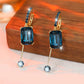 📢📢30% OFF !! ⏰Elegant Vintage Synthetic Diamond Drop Earrings