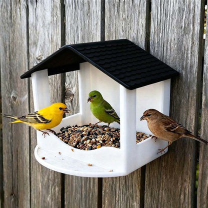📢📢40% OFF !! ⏰Hanging House Bird Feeder for Outdoor Gardens