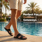 📢📢30% OFF !! ⏰Men's Casual Flat Sole Slide Sandals