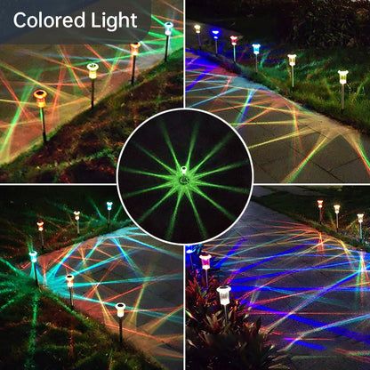 📢📢30% OFF !! ⏰6 PCS Solar Waterproof Landscape Lights for Outdoor Courtyard