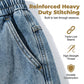 📢📢40% OFF !! ⏰Men‘s High Street Loose Denim Shorts