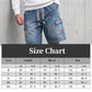 📢📢40% OFF !! ⏰Men‘s High Street Loose Denim Shorts