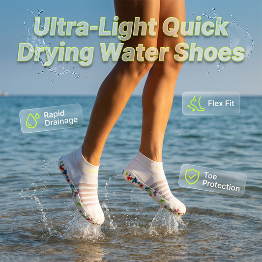 📢📢30% OFF !! ⏰Unisex Breathable Mesh Water Shoes