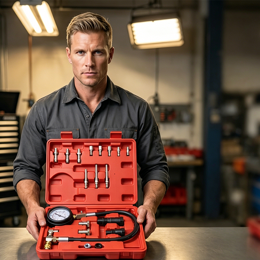 📢📢40% OFF !! ⏰Diesel Engine Cylinder Pressure Tester Kit