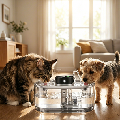 📢📢50% OFF !! ⏰Wireless Smart Pet Water Fountain