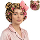 📢📢30% OFF !! ⏰Leopard Print Cat Ear Hair Bonnet